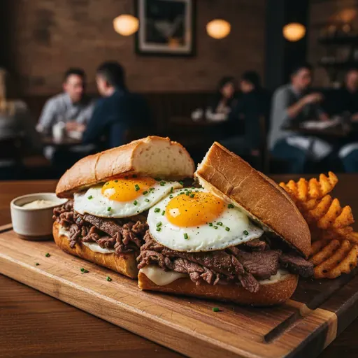 Steak and Egg Sub