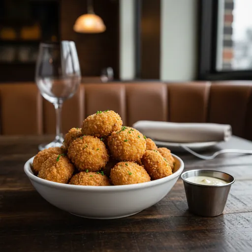 Fried Golden Mushrooms