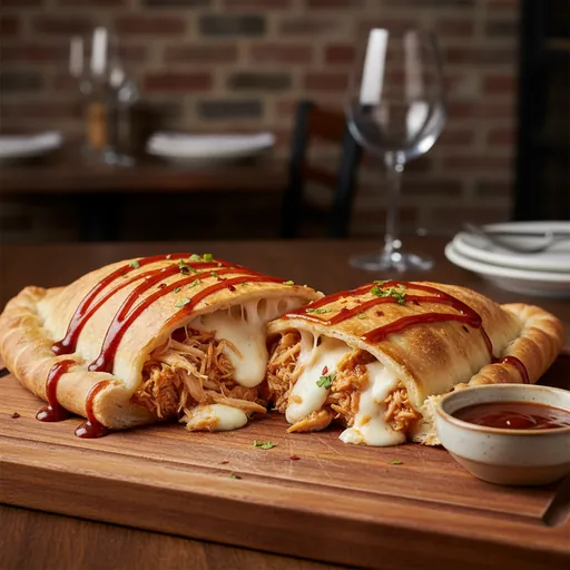 Honey Barbecue Chicken Calzone