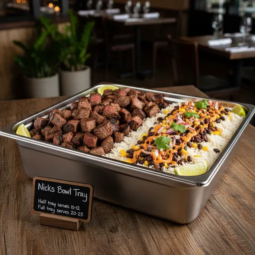 Steak Bowl Tray