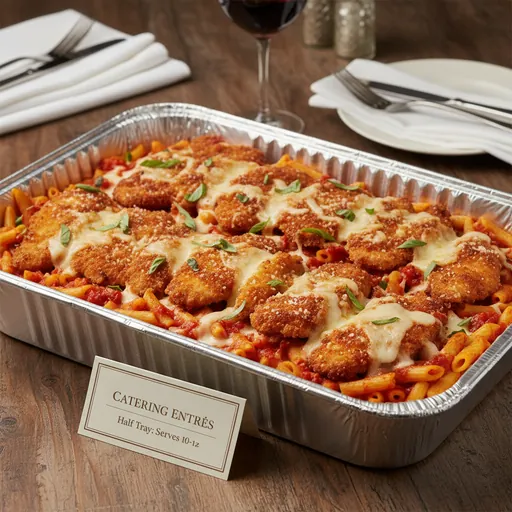 Ziti with Chicken Parmesan Tray