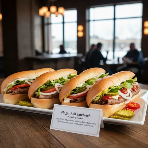 Finger Roll Sandwich