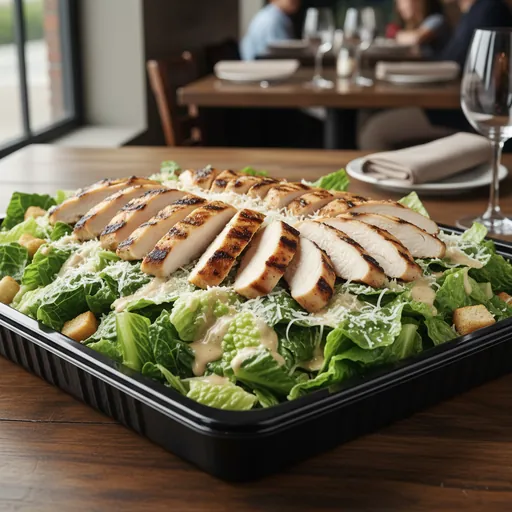 Grilled Chicken Caesar Salad Tray