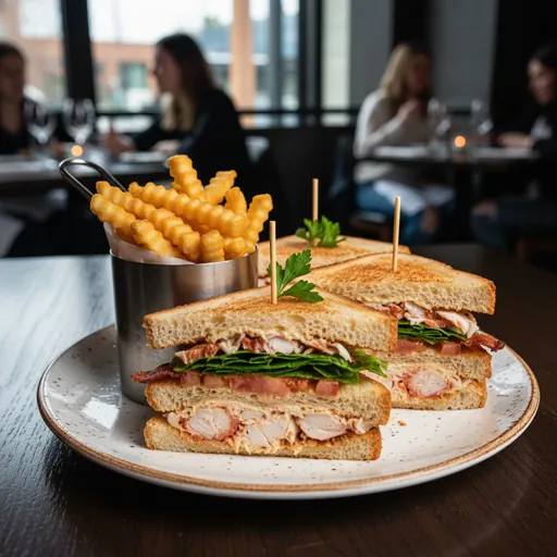 Lobster Club Sandwich