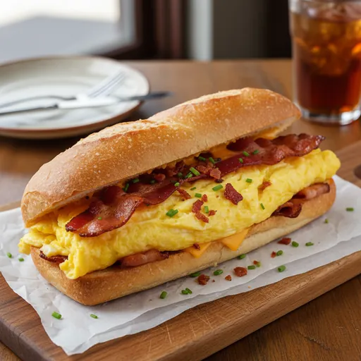 Bacon and Egg Sub