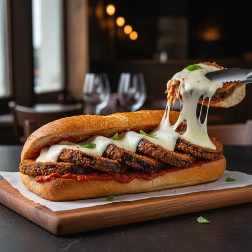 Eggplant Parmesan Sub