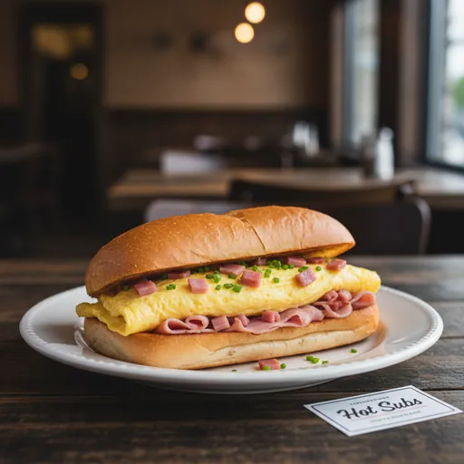 Ham and Egg Sub