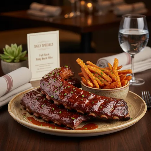 Full Rack Baby Back Ribs