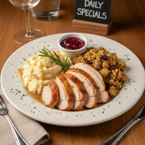 Oven Roasted Turkey Dinner