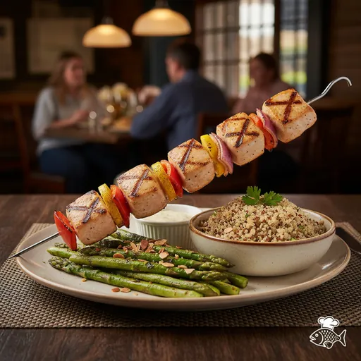 Swordfish Shish Kabob Dinner