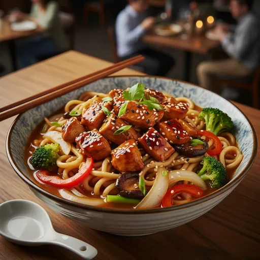 Asian Chicken Noodle Bowl