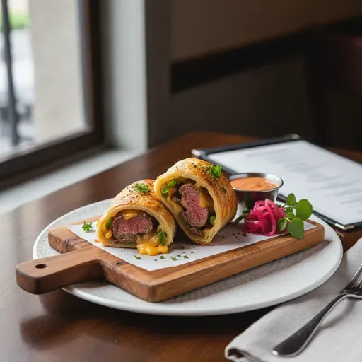 Steak and Cheese Roll