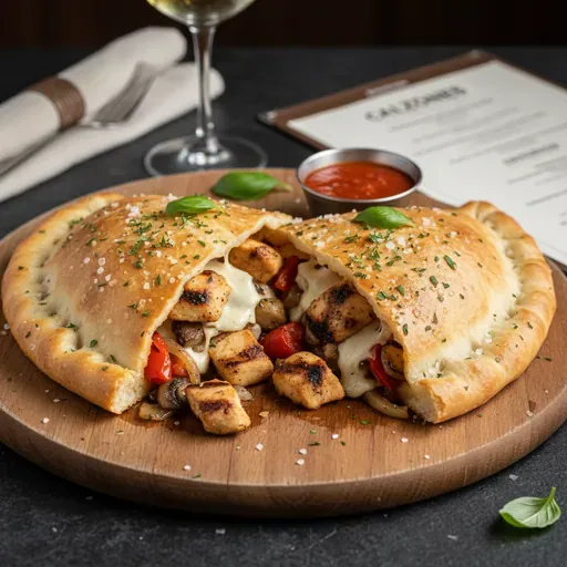 Chicken Bomb Calzone