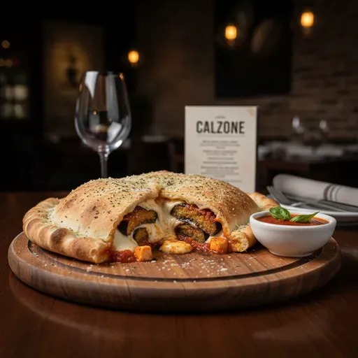 Eggplant Parmesan Calzone