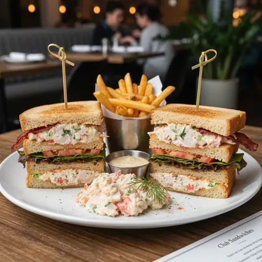 Lobster Club Sandwich