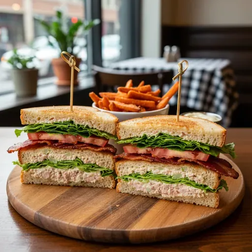 Tuna Club Sandwich
