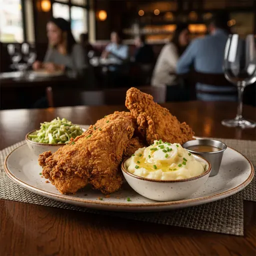 4 Piece Fried Chicken Dinner