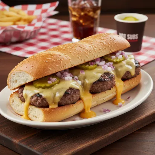 Cheeseburger Sub