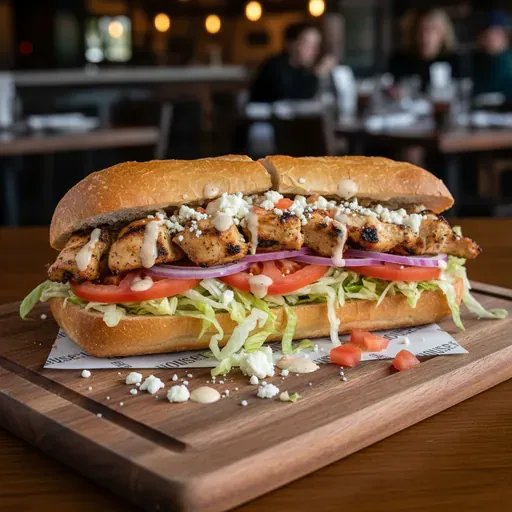 Grilled Chicken Kabob Sub