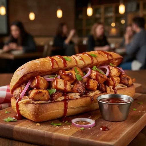 Honey Barbecue Chicken Sub