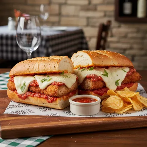 Veal Cutlet Parmesan Sub