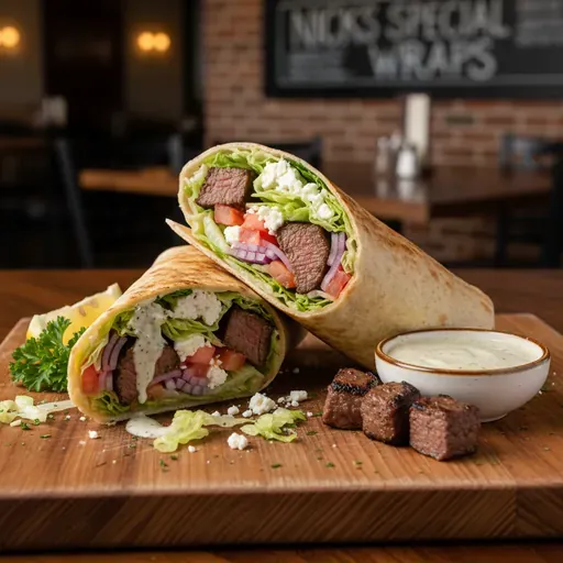 Steak Tip Kabob Wrap