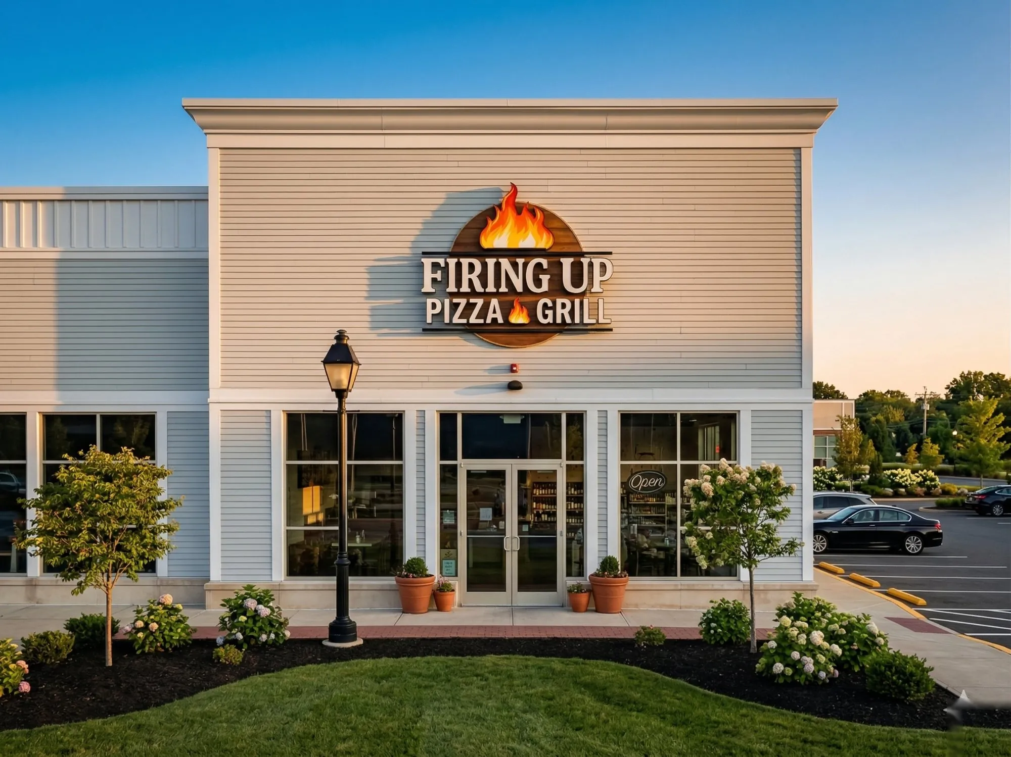 Firing Up Pizza and Grill Restaurant