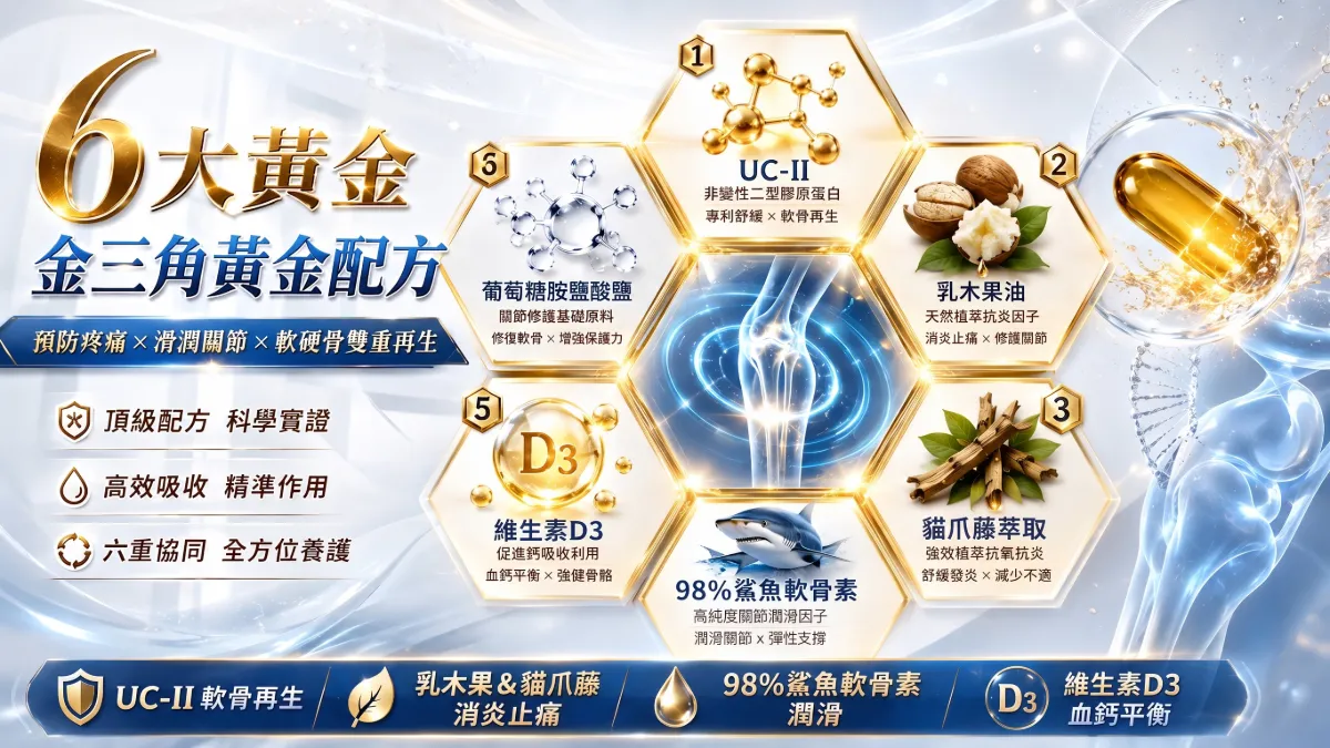 金固強專利UC-II乳木果軟膠囊