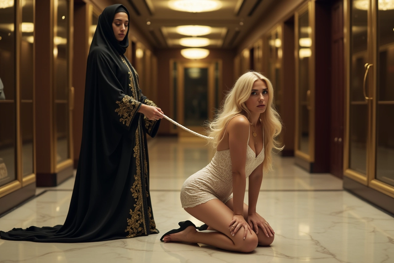 Arab lesbian woman