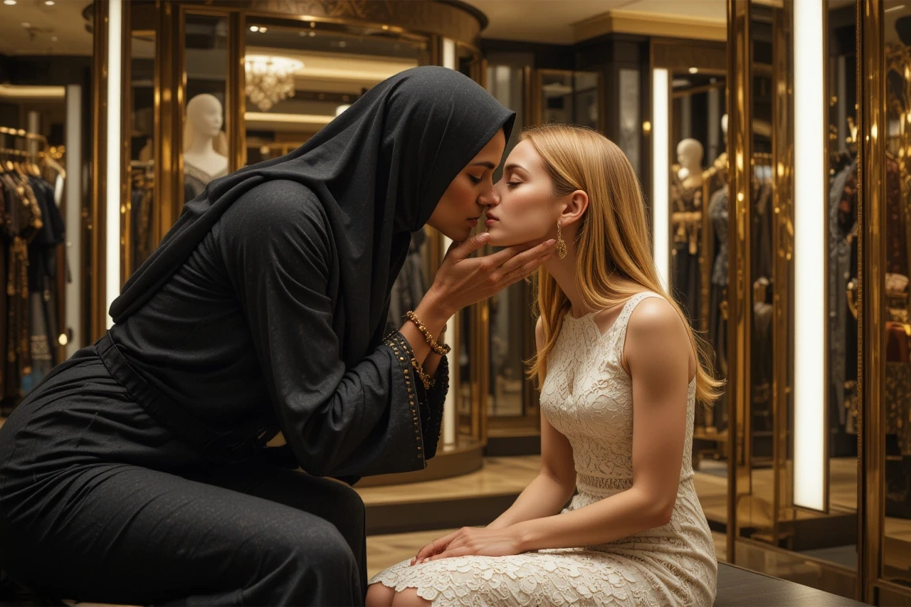 Lesbian arab woman