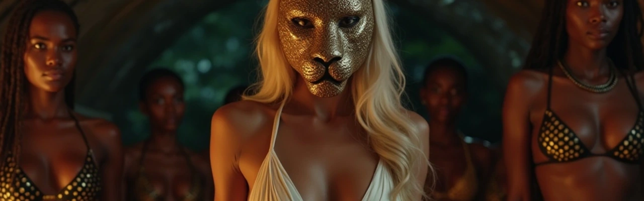 Wild Vines & Wilder Kisses: A Lesbian AI Fantasy of Intrigue and Passion in the Jungle