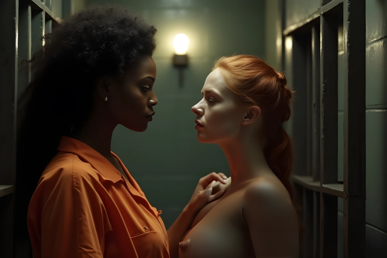 AI girls, dark fantasy, erotic