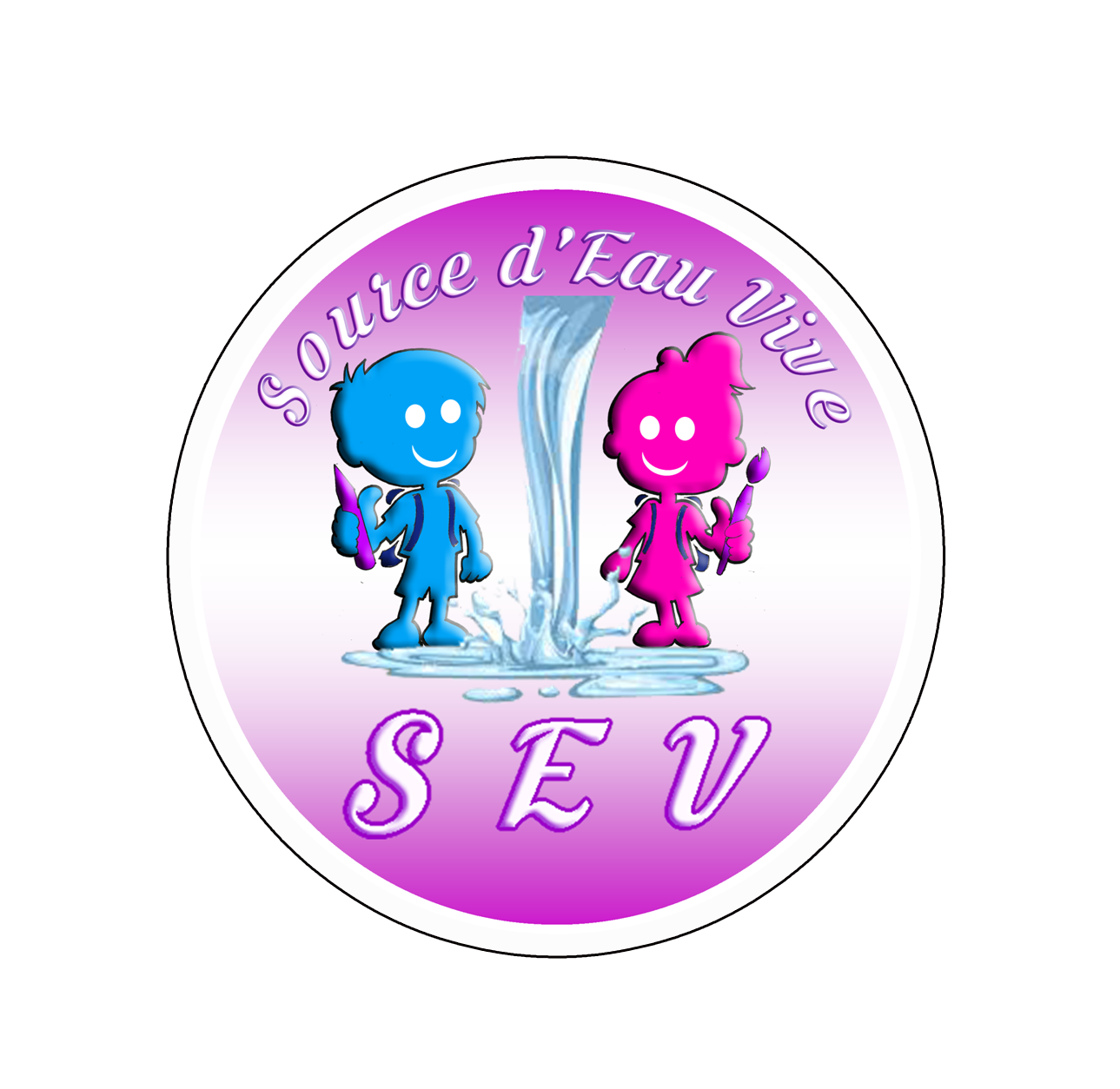 Logo Ecole Source d'Eau Vive S.E.V