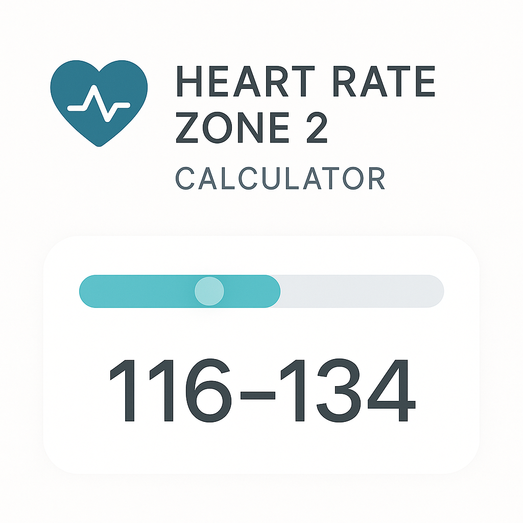 zone 2 heart rate calculator