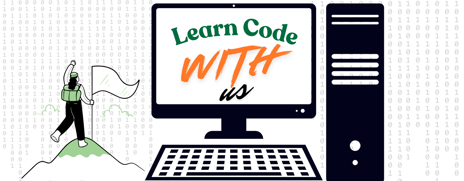 Illustration of AI-powered education tools and computer technology in Indian classrooms