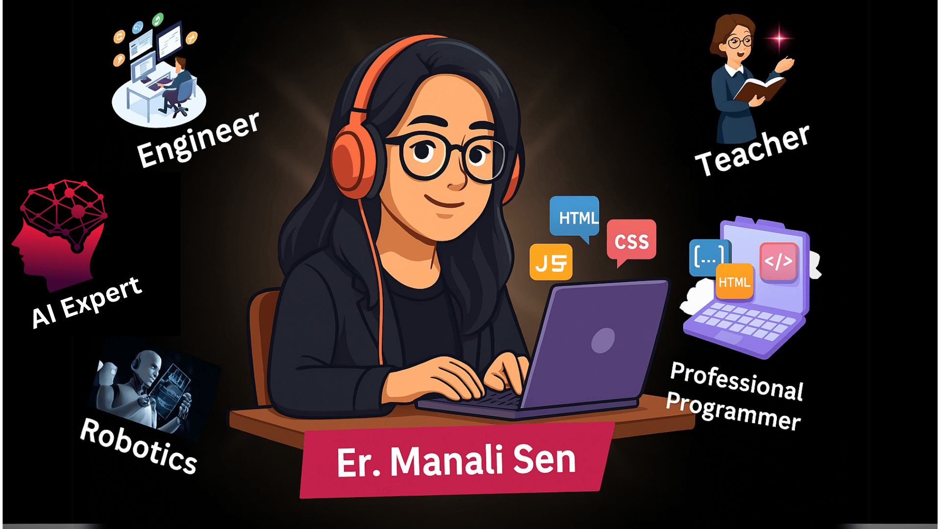 Manali Sen – Educator, engineer, and AI advocate featured in School and AI platform