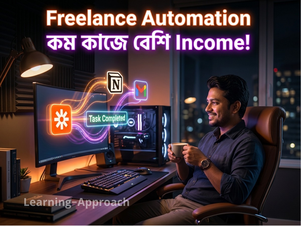 AI দিয়ে Freelance Business Automate করুন — কম কাজে বেশি Income