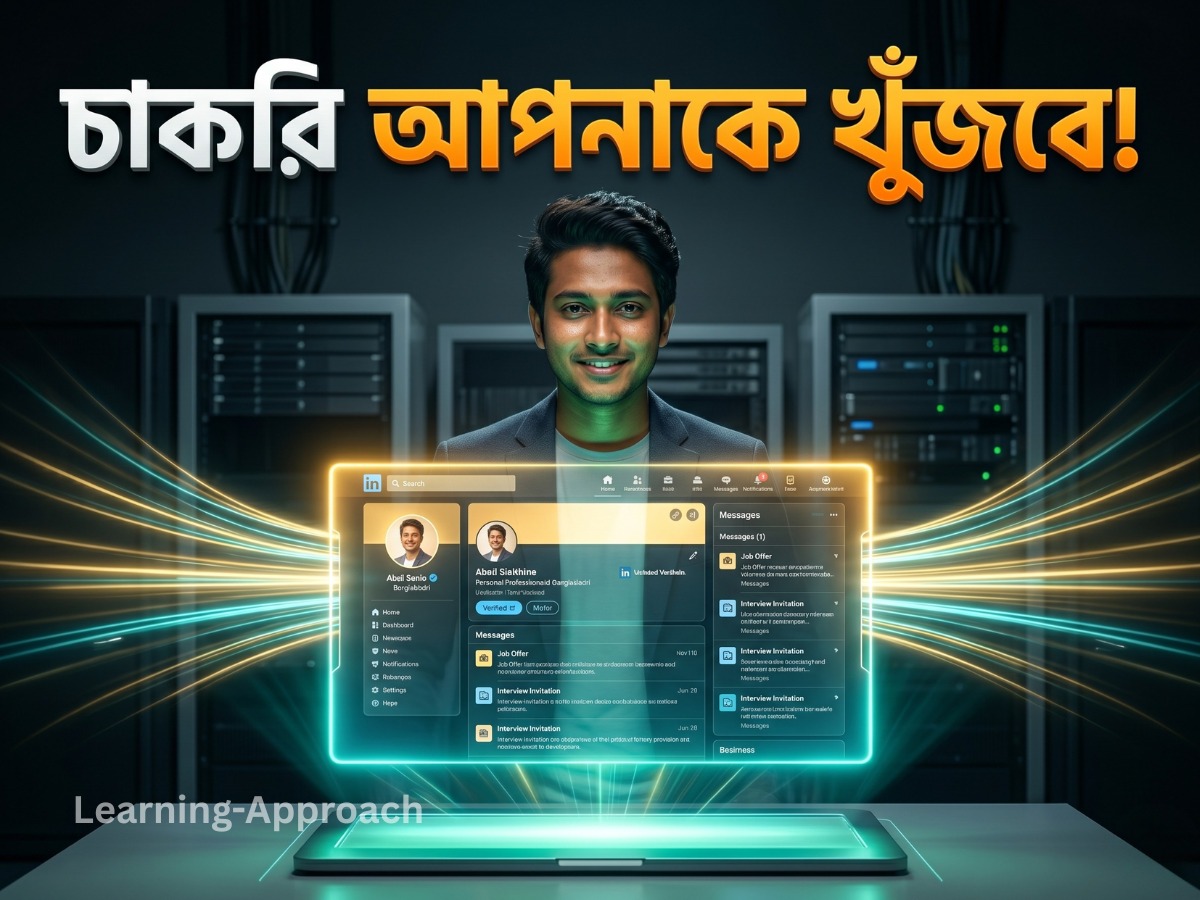 AI দিয়ে Personal Brand তৈরি করো — Recruiter তোমাকে নিজে খুঁজে পাবে।