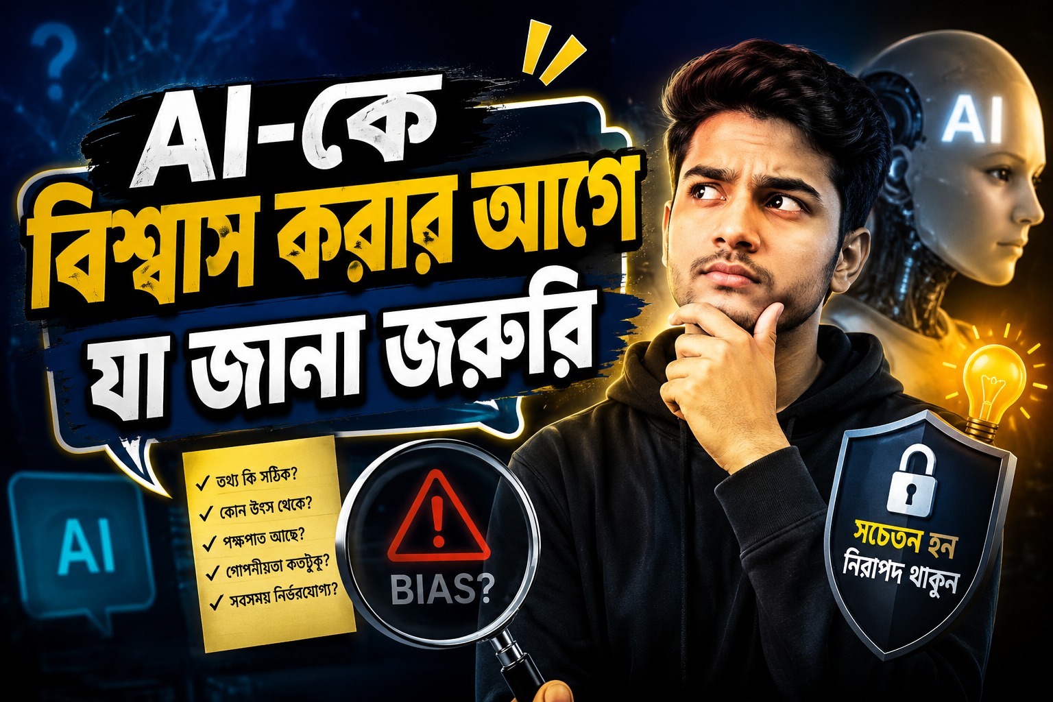 AI-কে বিশ্বাস করার আগে যা জানা জরুরি