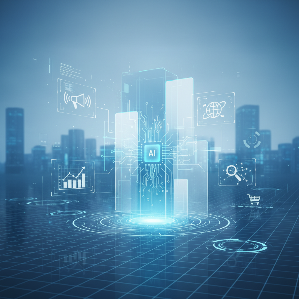 Visual de IA para IA para Marketing