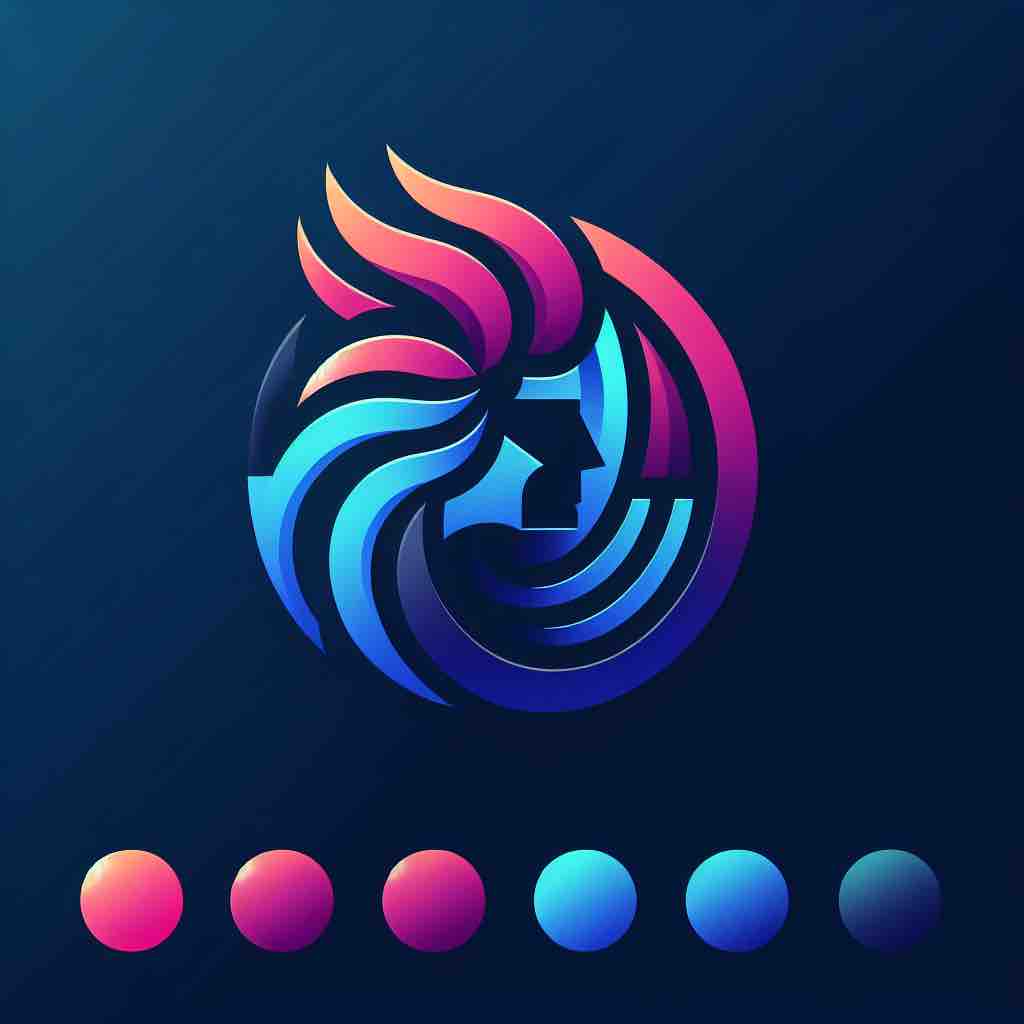 Dynamic AI-powered logo for modern brands