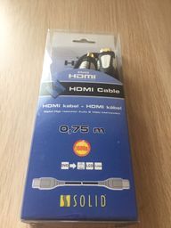 Solid HDMI kabel 0,75m