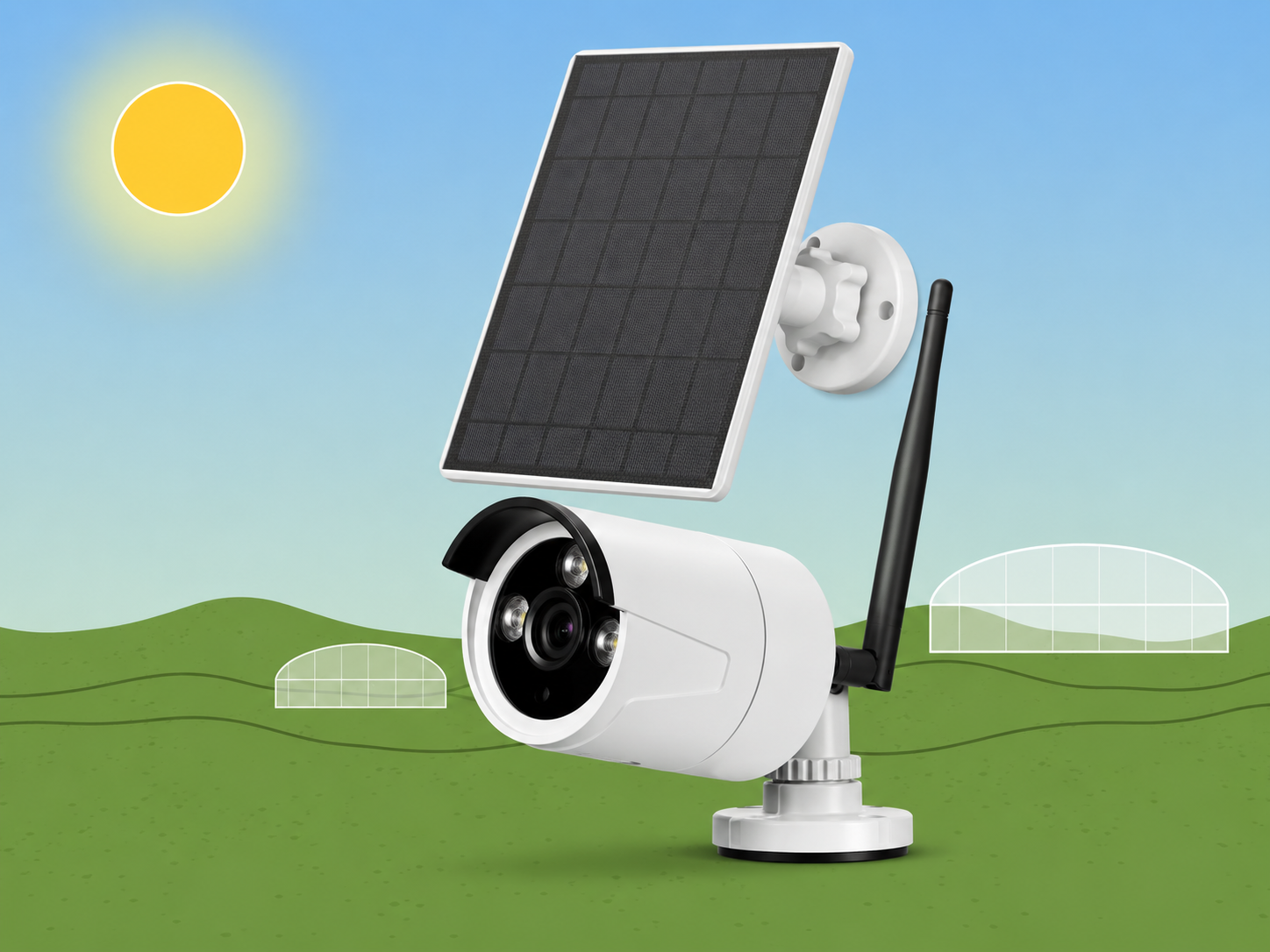 配線も電源もいらない。 止まらない、配線レスのIoTカメラ - SHI-Cam-AH