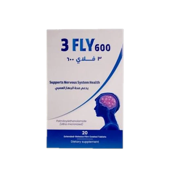 ثري فلاي 20 قرص 2 شريط 600