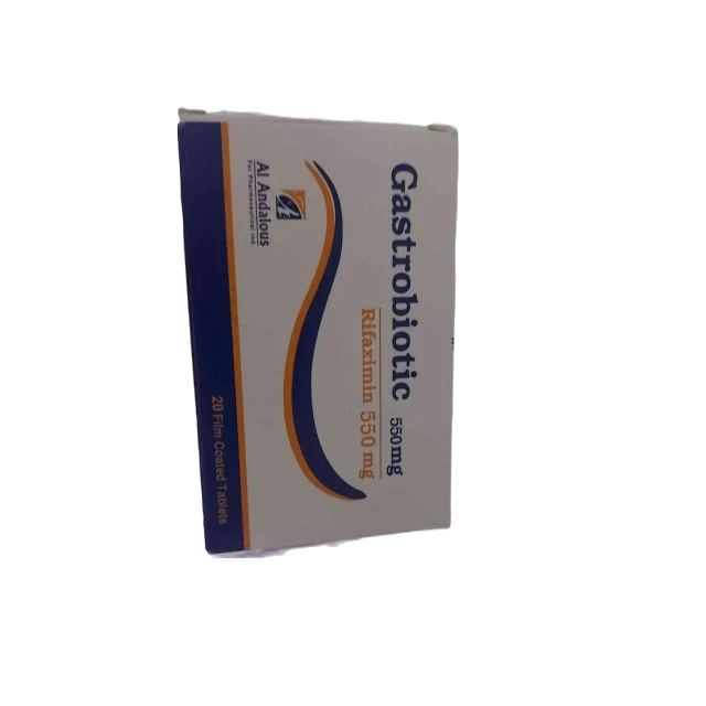 جاستروبيوتك 550 مجم 20 قرص 2 شريط