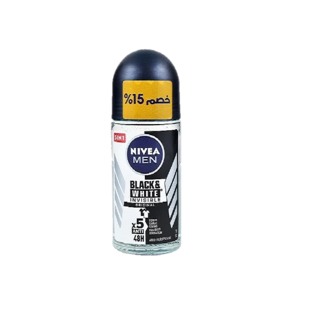 نيفيا رول اون رجالي بلاك اندوايت 50ملي