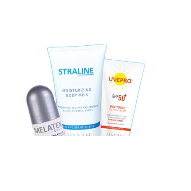 SUMMER BAG ROLL ON &STRALINE BODY MILK DRY