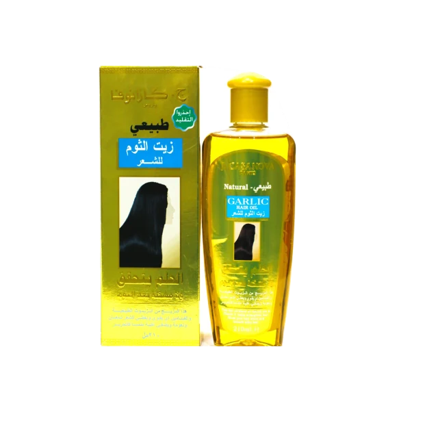 كازانوفا زيت للشعر بالثوم 210 مللي
