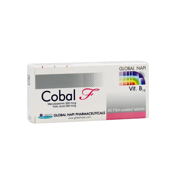 كوبال ف 500 200 40 قرص 4 شريط