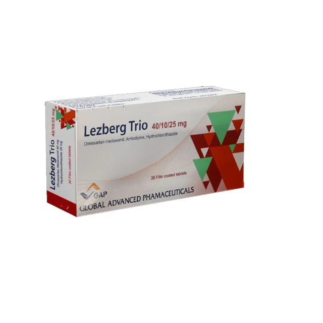 ليزبيرج تريو 40 10 25 مجم 30 قرص 3 شريط